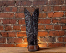 Black Full Foot Caiman with Rom Sole