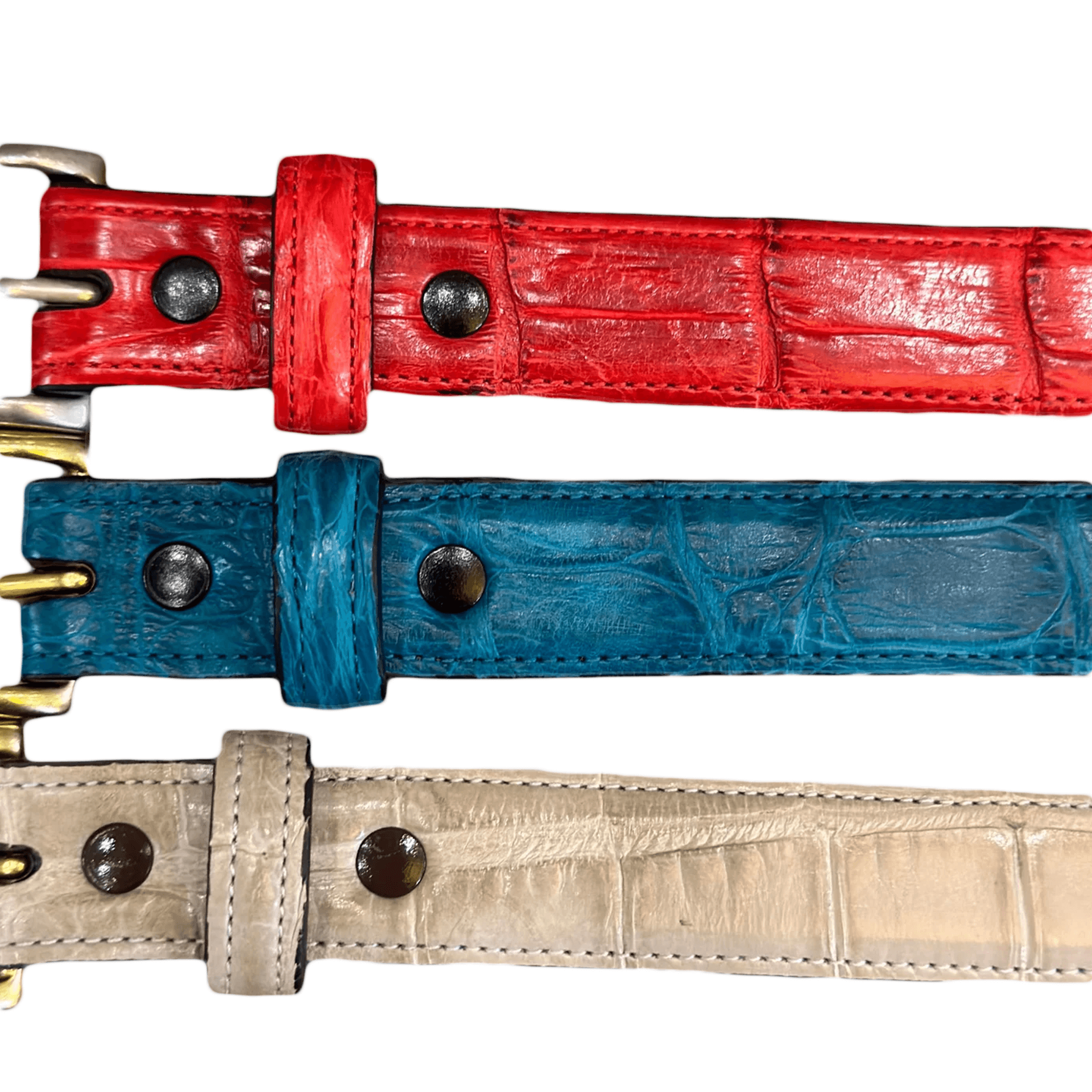 Genuine Wild Caught American Alligator 1” Belts