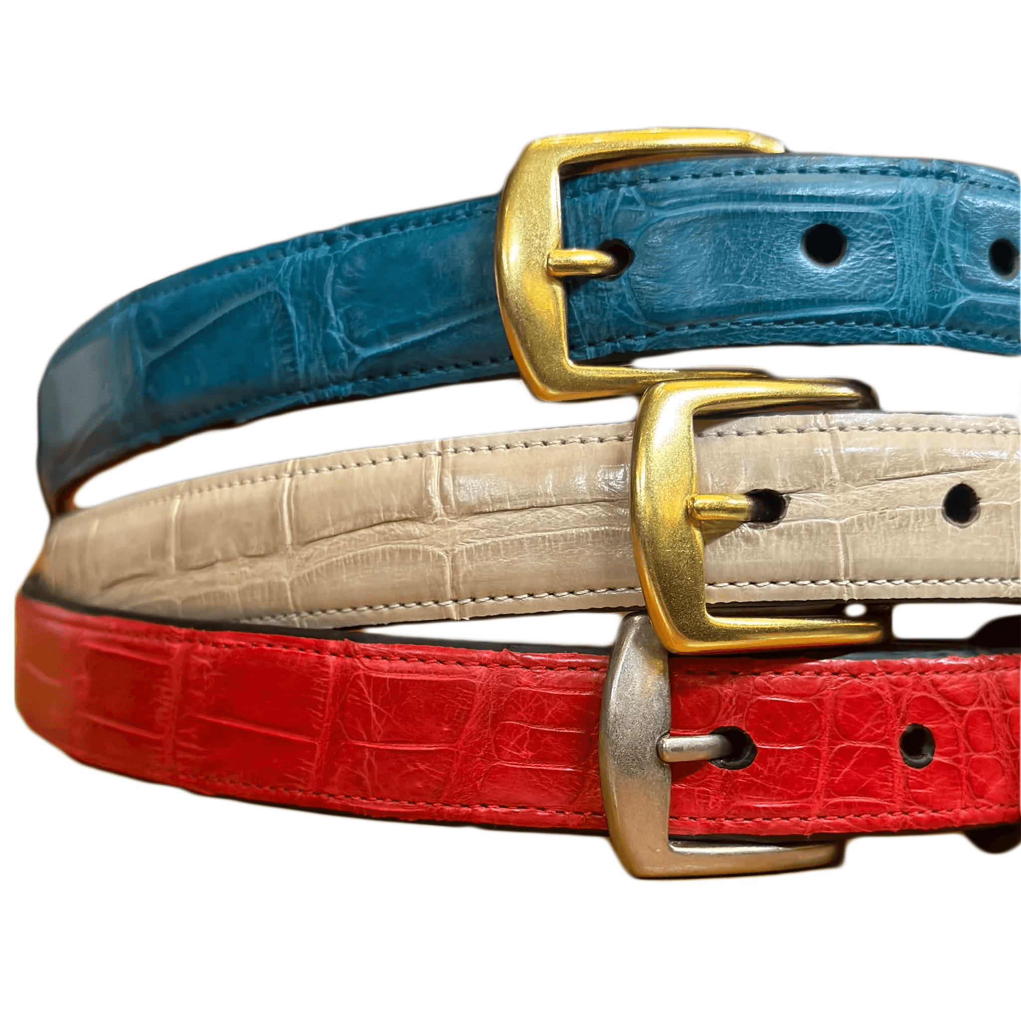 Genuine Wild Caught American Alligator 1” Belts