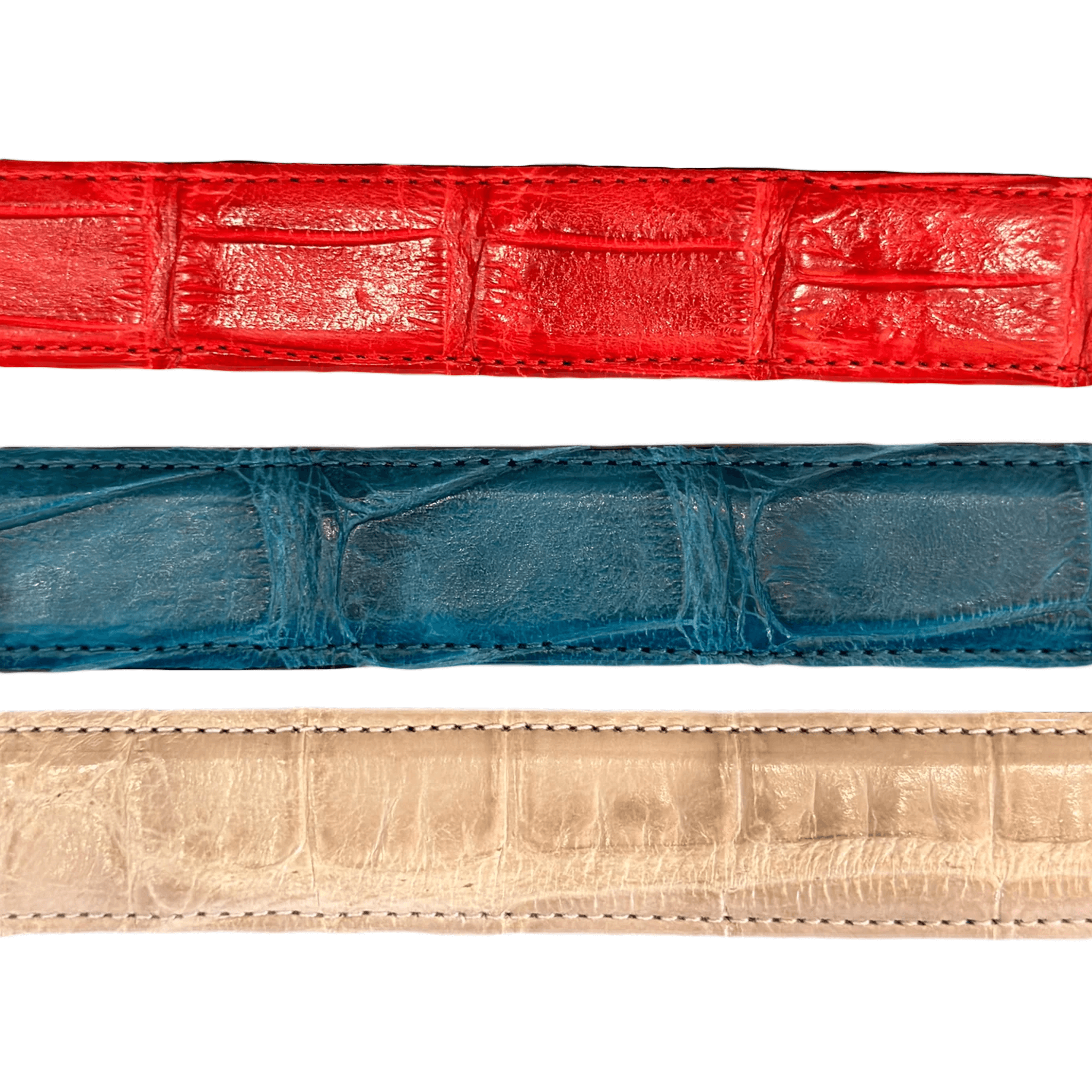 Genuine Wild Caught American Alligator 1” Belts