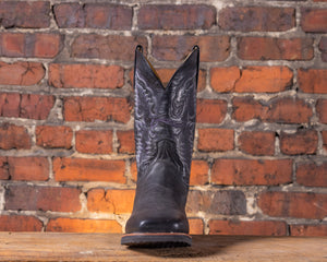 Black Oil Resistant Sole Comfort Boot