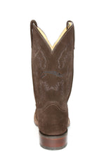 Rich Dark Chocolate Italian Suede Rom Sole Comfort Boot