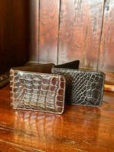 Genuine Wild American Alligator Front Pocket Wallet