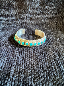 Antique Turquoise Cuff Bracelet