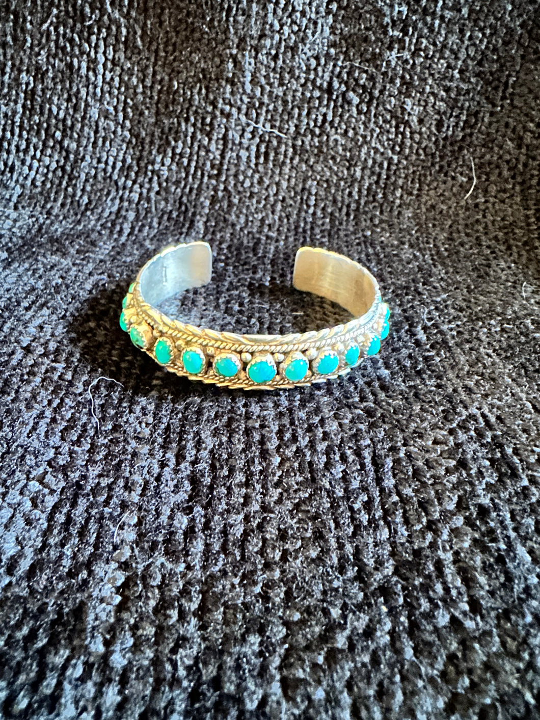 Antique Turquoise Cuff Bracelet