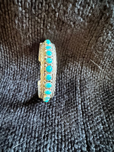 Antique Turquoise Cuff Bracelet