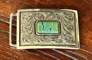 Chacon Montezuma Belt Buckle