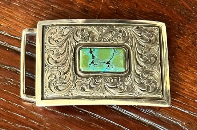 Chacon Montezuma Belt Buckle